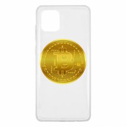 Чехол для Samsung Note 10 Lite Bitcoin coin - PrintSalon