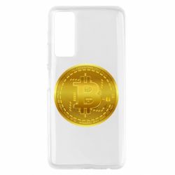 Чехол для Huawei P Smart 2021 Bitcoin coin - PrintSalon