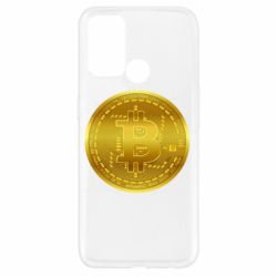 Чехол для Oppo A52/A72/A92 Bitcoin coin - PrintSalon