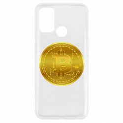 Чехол для Oppo A53/A32/A33 Bitcoin coin - PrintSalon