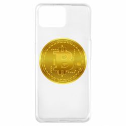 Чехол для Oppo A73 Bitcoin coin - PrintSalon