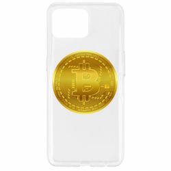 Чехол для Oppo Reno 4 Lite Bitcoin coin - PrintSalon