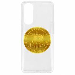 Чехол для Oppo Reno 4 Pro Bitcoin coin - PrintSalon