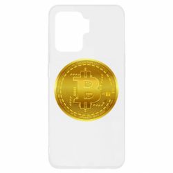 Чехол для Oppo Reno 5 Lite Bitcoin coin - PrintSalon