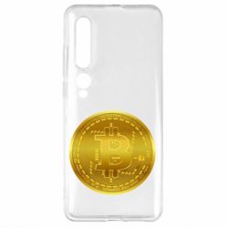 Чехол для Xiaomi Mi10/10 Pro Bitcoin coin - PrintSalon
