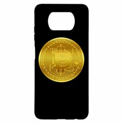 Чехол для Xiaomi Poco X3 Bitcoin coin - PrintSalon