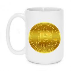 Чашка 420ml Bitcoin coin - PrintSalon