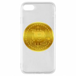 Чехол для iPhone SE 2022 Bitcoin coin - PrintSalon
