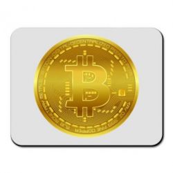 Коврик для мыши Bitcoin coin - PrintSalon