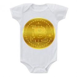 Детский бодик Bitcoin coin - PrintSalon