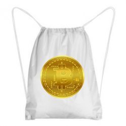 Рюкзак-мешок Bitcoin coin - PrintSalon