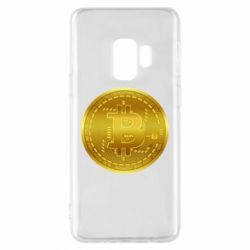 Чехол для Samsung S9 Bitcoin coin - PrintSalon