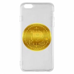 Чехол для iPhone 6 Plus/6S Plus Bitcoin coin - PrintSalon