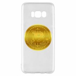 Чехол для Samsung S8 Bitcoin coin - PrintSalon