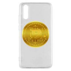 Чехол для Huawei P20 Bitcoin coin - PrintSalon