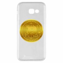 Чехол для Samsung A5 2017 Bitcoin coin
