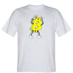 Мужская футболка Stedman Bitcoin contrast - PrintSalon