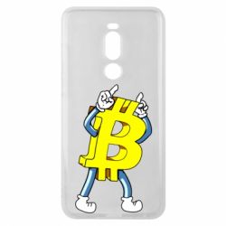 Чехол для Meizu Note 8 Bitcoin contrast - PrintSalon
