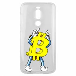 Чехол для Meizu X8 Bitcoin contrast - PrintSalon