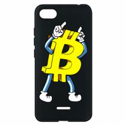 Чехол для Xiaomi Redmi 6A Bitcoin contrast - PrintSalon