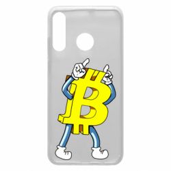 Чехол для Huawei P30 Lite Bitcoin contrast - PrintSalon