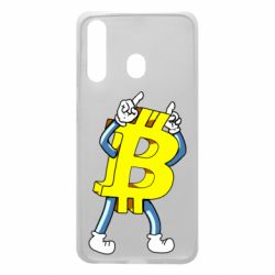 Чехол для Samsung A60 Bitcoin contrast - PrintSalon