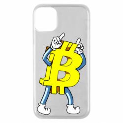 Чехол для iPhone 11 Pro Bitcoin contrast - PrintSalon