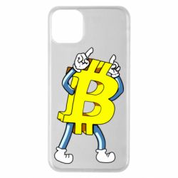 Чехол для iPhone 11 Pro Max Bitcoin contrast - PrintSalon