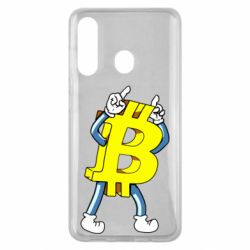Чехол для Samsung M40 Bitcoin contrast - PrintSalon