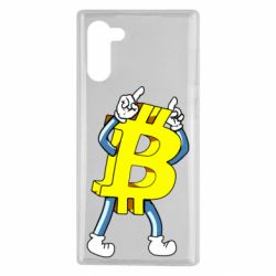 Чехол для Samsung Note 10 Bitcoin contrast - PrintSalon