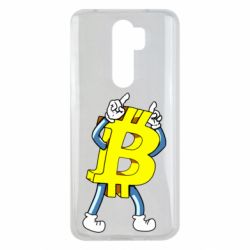 Чехол для Xiaomi Redmi Note 8 Pro Bitcoin contrast - PrintSalon