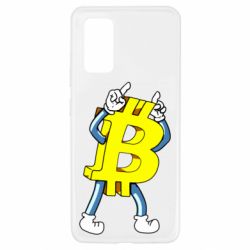 Чехол для Samsung A32 4G Bitcoin contrast - PrintSalon