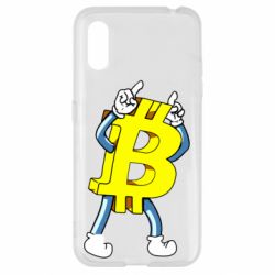 Чехол для Samsung A01/M01 Bitcoin contrast-PrintSalon Чехол для Samsung A01/M01 Bitcoin contrast