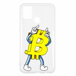 Чехол для Samsung M31 Bitcoin contrast - PrintSalon