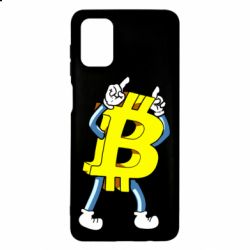Чехол для Samsung M51 Bitcoin contrast - PrintSalon