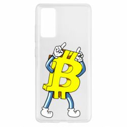 Чехол для Samsung S20 FE Bitcoin contrast - PrintSalon