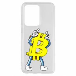 Чехол для Samsung S20 Ultra Bitcoin contrast - PrintSalon