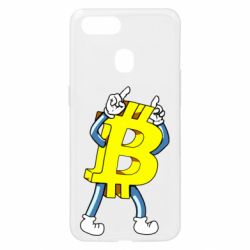 Чехол для Oppo A5s/A12 Bitcoin contrast - PrintSalon