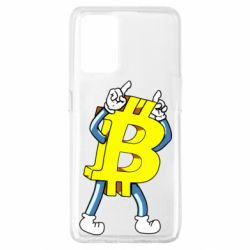 Чехол для Oppo A74 4G Bitcoin contrast - PrintSalon