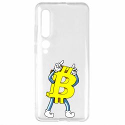 Чехол для Xiaomi Mi10/10 Pro Bitcoin contrast - PrintSalon