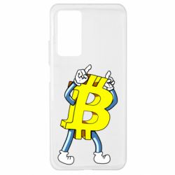 Чехол для Xiaomi Mi 10T/10T Pro Bitcoin contrast - PrintSalon