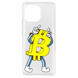 Чехол для Xiaomi Mi11 Bitcoin contrast - PrintSalon