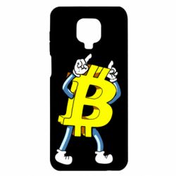 Чехол для Xiaomi Redmi Note 9S/9Pro/9Pro Max Bitcoin contrast - PrintSalon