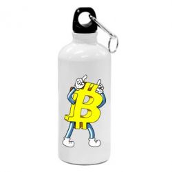 Фляга Bitcoin contrast - PrintSalon