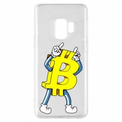 Чехол для Samsung S9 Bitcoin contrast - PrintSalon