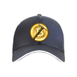 Кепка Bitcoin Hammer - PrintSalon