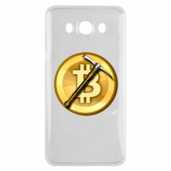 Чехол для Samsung J7 2016 Bitcoin Hammer