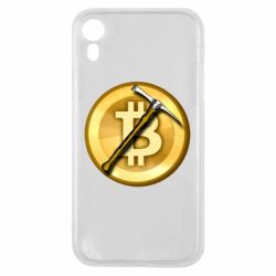 Чехол для iPhone XR Bitcoin Hammer - PrintSalon
