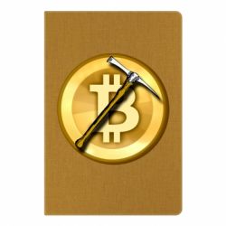 Блокнот с принто Bitcoin Hammer - PrintSalon