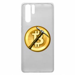 Чехол для Huawei P30 Pro Bitcoin Hammer - PrintSalon